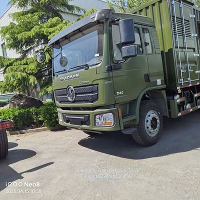 รถบรรทุกสินค้า Sinotruk HOWO 4×2 พร้อมเครื่องยนต์ 210 แรงม้า และตู้บรรทุกแผ่นลูกฟูกอะลูมิเนียมอัลลอย