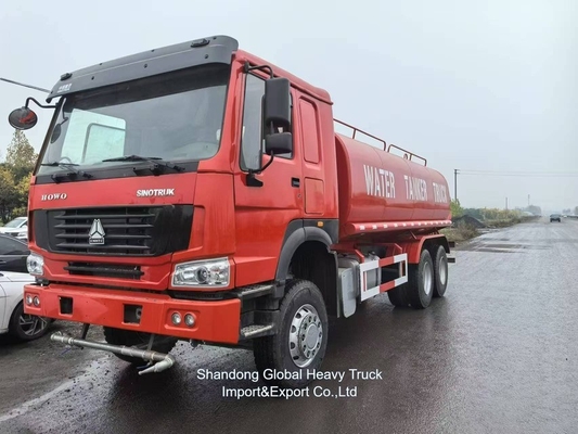 DongFeng Sinotruck HOWO Shacman งานหนัก 18000L รถบรรทุกน้ํา รถบรรทุกน้ํา
