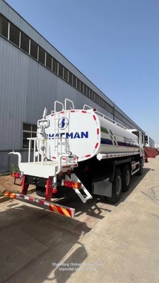 รถบรรทุกน้ํา Shacman รถบรรทุกน้ํา 20m3 F2000 6×4 รถกระจายน้ํา
