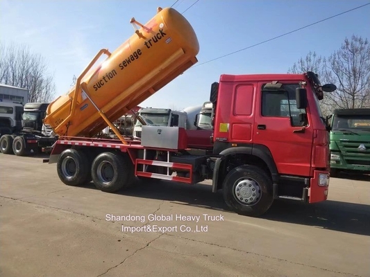 ดอนเฟง 6X4 18cbm 18tons รถบรรทุกน้ําเสียดูดระบายน้ําเสียดูดระบายน้ําเสียดูดระบายน้ําเสีย