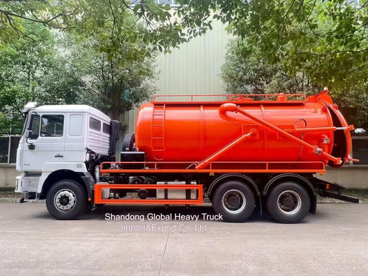 Rhd Shacman F3000 เครื่องขุดน้ํา รวมระบายน้ําล้าง ถังดูดล้าง + 4000L น้ําสะอาด