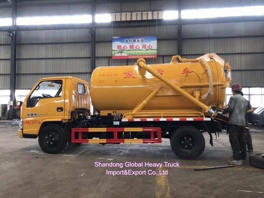 Dongfeng HOWO 4×2 รถบรรทุกดูดน้ําเสีย ขนาด 12m3 และเครื่องยนต์ 190HP สําหรับการกําจัด sludge อย่างมีประสิทธิภาพ