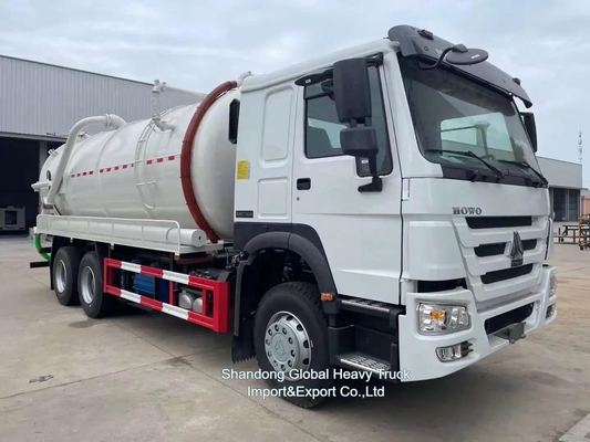 Sinotruk HOWO 6X4 รถบรรทุกดูดขยะหรือขี้ขยะ รถบรรทุกส่ง รถบรรทุกขนส่ง รถบรรทุกสินค้า