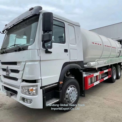 Sinotruk HOWO 6X4 รถบรรทุกดูดขยะหรือขี้ขยะ รถบรรทุกส่ง รถบรรทุกขนส่ง รถบรรทุกสินค้า
