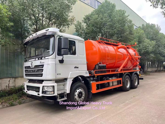 Rhd Shacman F3000 เครื่องขุดน้ํา รวมระบายน้ําล้าง ถังดูดล้าง + 4000L น้ําสะอาด