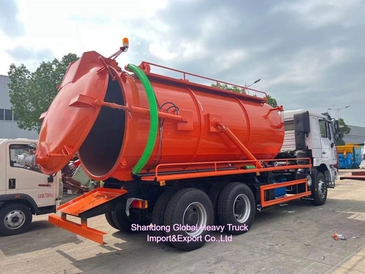 Rhd Shacman F3000 เครื่องขุดน้ํา รวมระบายน้ําล้าง ถังดูดล้าง + 4000L น้ําสะอาด