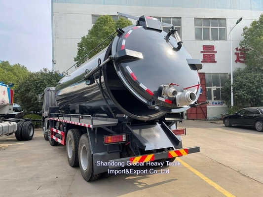 จีน โรงงานขายรถบรรทุกดูดน้ําเสีย 20cbm สําหรับความต้องการสุขอนามัยสิ่งแวดล้อม