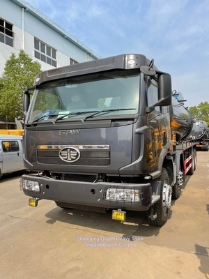 FAW 6X4 ปั๊มแรงดันสูง 20000L รถดูดล้างระบายน้ํา 20 ตัน