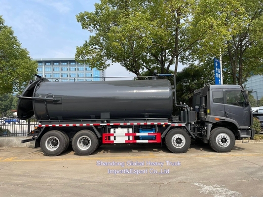 FAW 6X4 ปั๊มแรงดันสูง 20000L รถดูดล้างระบายน้ํา 20 ตัน