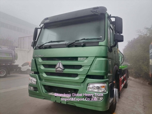 HOWO 371HP 6*4 รถดูดน้ําเสีย สภาพใหม่สําหรับการเก็บสะสมที่ประสิทธิภาพ