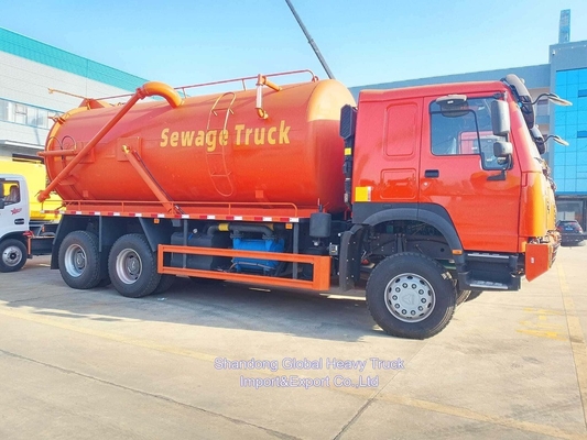 Shacman F3000 6X4 รถดูดน้ําเสีย 20 เมตรคิวบิค ปริมาณ 300 HP