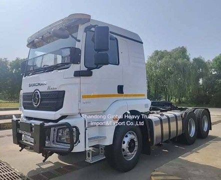 ยูโร 2 Shacman F3000 รถบรรทุก 6 × 4 เครื่องยนต์ยนต์ 351-450hp สําหรับการขนส่งภาระหนัก