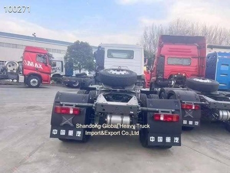 ซีโนทรูคมือสอง HOWO 6X4 12wheeler 371HP 375 420HP รถยนต์รถบรรทุก Prime Mover หัวรถยนต์ขาย