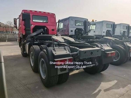 ซีโนทรูคมือสอง HOWO 6X4 12wheeler 371HP 375 420HP รถยนต์รถบรรทุก Prime Mover หัวรถยนต์ขาย
