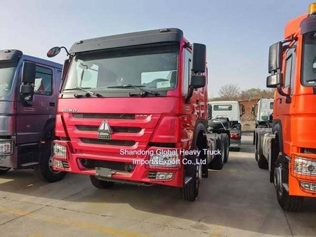 ซินอทรูคมือสอง HOWO Nx / Shacman / FAW 371HP 400HP 6X4 รถบรรทุก