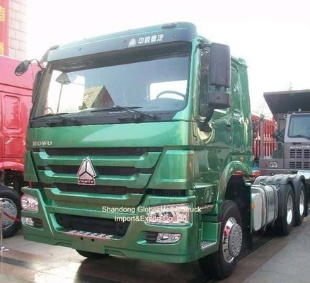 ซีโนทรูคมือสอง HOWO 6X4 12wheeler 371HP 375 420HP รถยนต์รถบรรทุก Prime Mover หัวรถยนต์ขาย