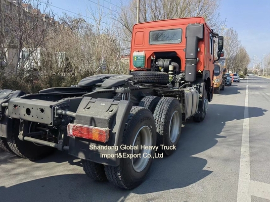 รถบรรทุกใหม่ Sinotruk HOWO รถบรรทุก 6X4 4X2 หัวรถบรรทุก 400 420HP 430 HP รถบรรทุก