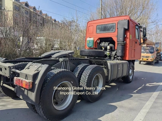รถบรรทุกใหม่ Sinotruk HOWO รถบรรทุก 6X4 4X2 หัวรถบรรทุก 400 420HP 430 HP รถบรรทุก