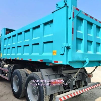Sinotruck HOWO 60 ตัน รถกระบะ 6*4 รถกระบะ Volquete 8*4 รถขนของ