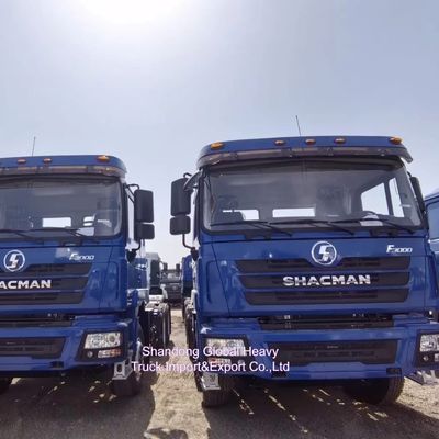 Shacman 6x4 รถบรรทุกดึงกับเครื่องยนต์ Weichai และความจุภาระ 60t สําหรับการขนส่งภาระหนัก