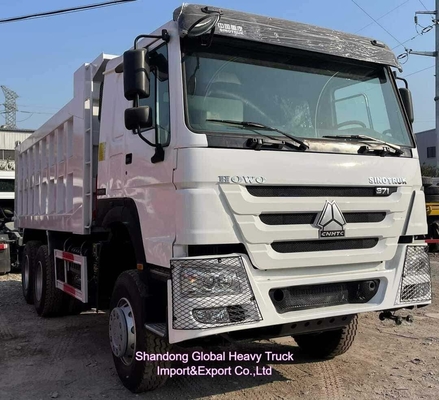 สัญลักษณ์จีน Sinotruck HOWO รถบรรทุกขยะ 6*4 ยูโร 3 รถบรรทุกหนัก