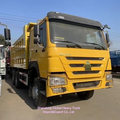 2024 Sinotruk ใหม่ 380HP 6 * 4 รถกระบะ HOWO รถกระบะในคลัง