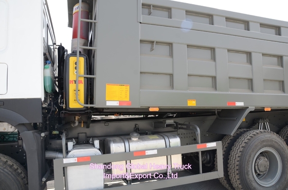 รถกระบะหนักมือสอง 6*4 375HP Sinotruk HOWO รถกระบะกระบะกระบะ