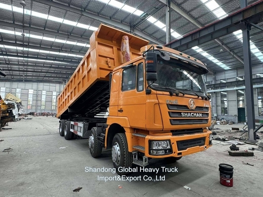 Shacman F3000 รถบรรทุกขุดเหมืองแร่ ใช้ 375HP 380HP 430 HP 6 * 4/8 * 4 รถบรรทุกขุด 50-60 ตัน