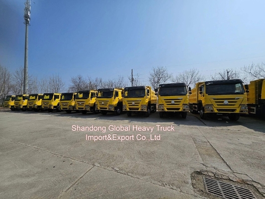 รถบรรทุกหนักของประเทศจีน HOWO 6X4 371HP รถบรรทุกถัง รถบรรทุกหนักของประเทศจีน