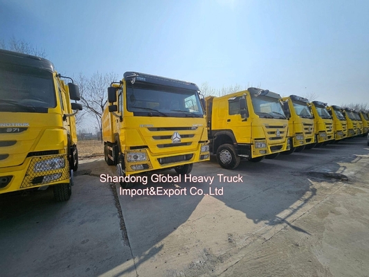 Sinotruk HOWO ใหม่ 30 ตันภาระหนัก ซีโนคาร์โก 20cbm 6X4 371HP 380HP 400HP Off Road Dumpper / Tipper Dump Trucks สําหรับขนส่ง