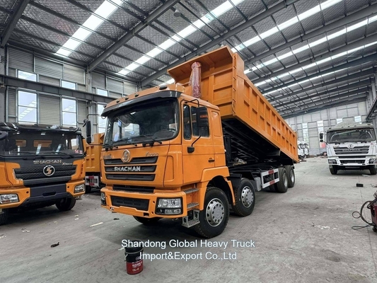 Shacman F3000 รถบรรทุกขุดเหมืองแร่ ใช้ 375HP 380HP 430 HP 6 * 4/8 * 4 รถบรรทุกขุด 50-60 ตัน