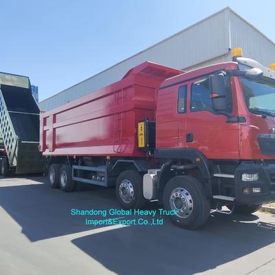 โรงงาน Siontruk HOWO Tx 380HP 400HP 500HP รถดั๊มพ์ รถบรรทุกเทท้าย Euro2 6*4 8*4 รถดั๊มพ์