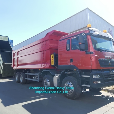 โรงงาน Siontruk HOWO Tx 380HP 400HP 500HP รถดั๊มพ์ รถบรรทุกเทท้าย Euro2 6*4 8*4 รถดั๊มพ์