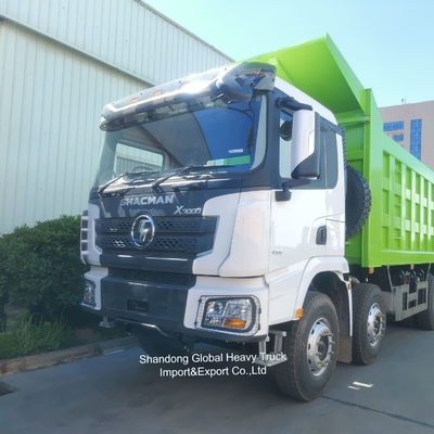 รถดั๊มพ์ Shacman ประสิทธิภาพสูงสำหรับเหมืองแร่ 8*4 f3000 371/380/400/430HP Euro 2