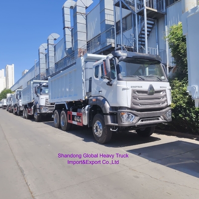 HOWO Nx รถบรรทุกขยะ 6X4 ขับ 340/380/420HP ขับขวา รถบรรทุก Sinotruk