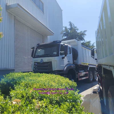 รถดั้มพ์ 12 ล้อ Hohan Used Sinotruk HOWO 8X4 Ex N Nx Tipper Truck 371HP 380HP