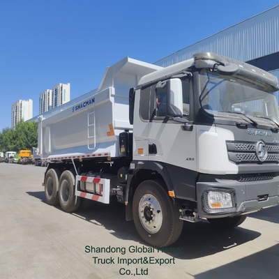 รถดั๊มพ์ Shacman X3000 F3000 สำหรับงานหนัก รถดั๊มพ์มือสอง ขนส่งเหมืองแร่ 6X4 340 แรงม้า สำหรับขาย