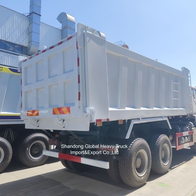 คุณภาพสูง Sinotruk HOWO ถังถังถังถัง LHD / Rhd ไดเซล 400 แรงม้า 6X4