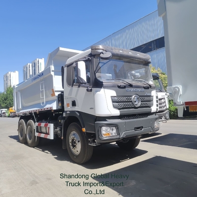 รถดั๊มพ์ Shacman X3000 F3000 สำหรับงานหนัก รถดั๊มพ์มือสอง ขนส่งเหมืองแร่ 6X4 340 แรงม้า สำหรับขาย