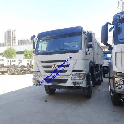 สัญลักษณ์จีน HOWO Sinotruk รถบรรทุกขยะ 6X4 10 ยาง รถบรรทุกขยะ 400HP