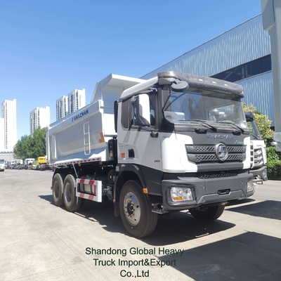 รถดั๊มพ์ Shacman X3000 F3000 สำหรับงานหนัก รถดั๊มพ์มือสอง ขนส่งเหมืองแร่ 6X4 340 แรงม้า สำหรับขาย