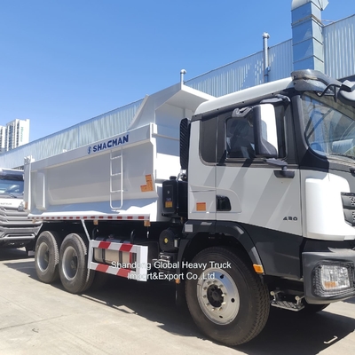 รถดั๊มพ์ Shacman X3000 F3000 สำหรับงานหนัก รถดั๊มพ์มือสอง ขนส่งเหมืองแร่ 6X4 340 แรงม้า สำหรับขาย