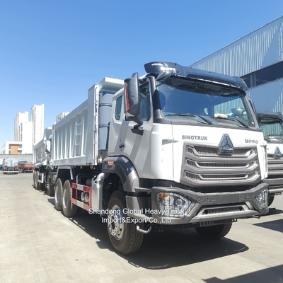 สภาพดีที่สุด 6*4 10ยาง รถบรรทุกขยะ Sinotruk Nx Hohan รถบรรทุกขุดเหมือง 30 ตัน สําหรับขาย
