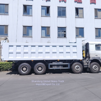 Shacman F3000 ใหม่ 8*4 380HP รถบรรทุกดีเซล รถบรรทุก 12 ล้อ 40 ตัน รถบรรทุกขุดเหมืองแร่ สําหรับขาย