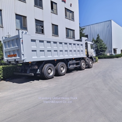 Shacman F3000 ใหม่ 8*4 380HP รถบรรทุกดีเซล รถบรรทุก 12 ล้อ 40 ตัน รถบรรทุกขุดเหมืองแร่ สําหรับขาย