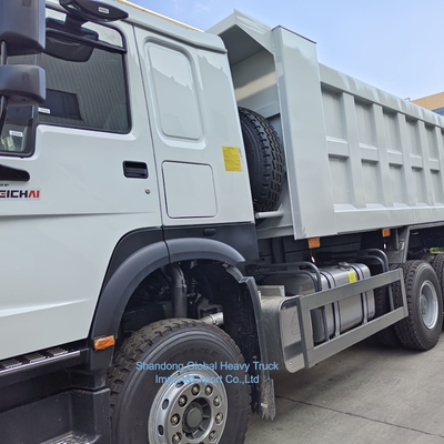 12 ล้อ Sinotruck 40-60 ตัน ใช้ HOWO 8X4 371HP 375HP 380HP รถยนต์ไดเซล มือขวา