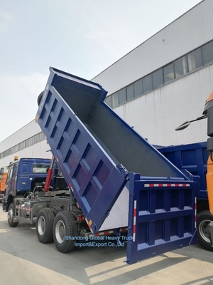 Sinotruk HOWO Nx Tx มือสอง 10 ล้อ 371 HP 6X4 รถบรรทุกเหมือง