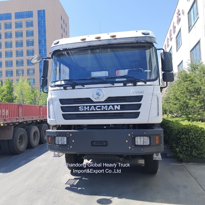 Shacman 30m3 Largo Box 8X4 12 Wheeler รถบรรทุกหนัก 400HP เครื่องยนต์ดีเซล รถบรรทุกใหม่