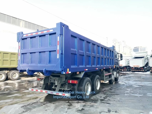 Sinotruk HOWO Camion Volteo ผู้ผลิต 6X4 8X4 340HP 380HP 400HP รถบรรทุก