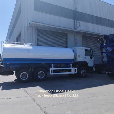 20000L 30000 ลิตร ซินอทรูคใหม่มือสอง HOWO 6 * 4 Sprinkler ถังน้ํา รถบรรทุก